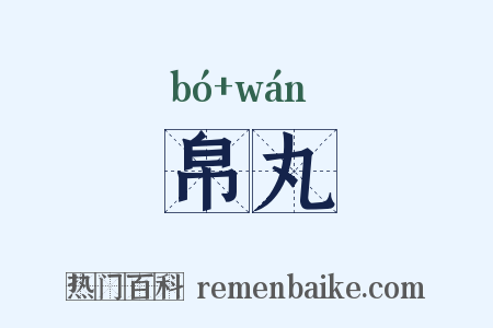 帛丸是什么意思的图片